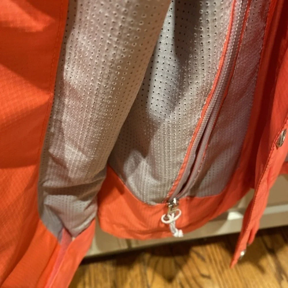 Free Country Women's L Orange/gray Athletic Jacket‎ 3642
